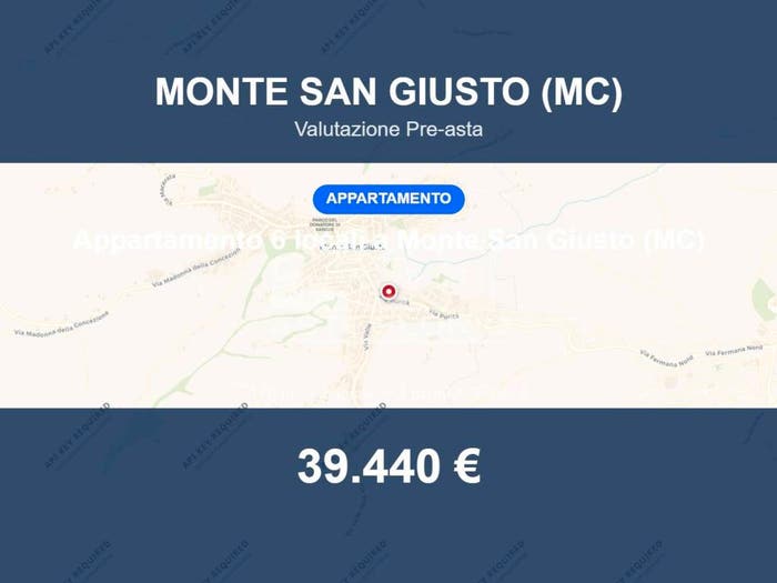 Appartamento con 6 locali in vendita in Via Luigi Longo Monte San Giusto MC Italia, Centro, Monte San Giusto