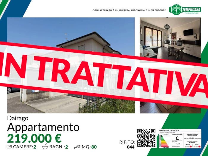 Appartamento trilocale in vendita in Via L Pirandello, Dairago