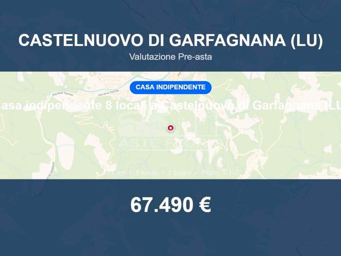 Casa con 6 locali in vendita in Vicolo delle Mura, Centro, Castelnuovo di Garfagnana