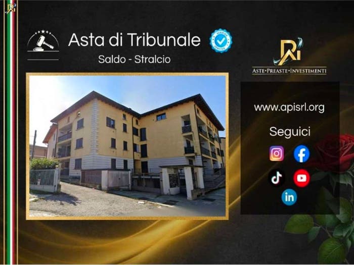 Appartamento bilocale in vendita in Via San Vigilio, Centro, Calco
