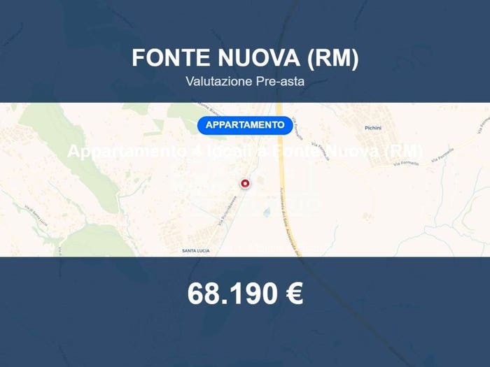 Appartamento trilocale in vendita in Via Palombarese, Santa Lucia, Fonte Nuova
