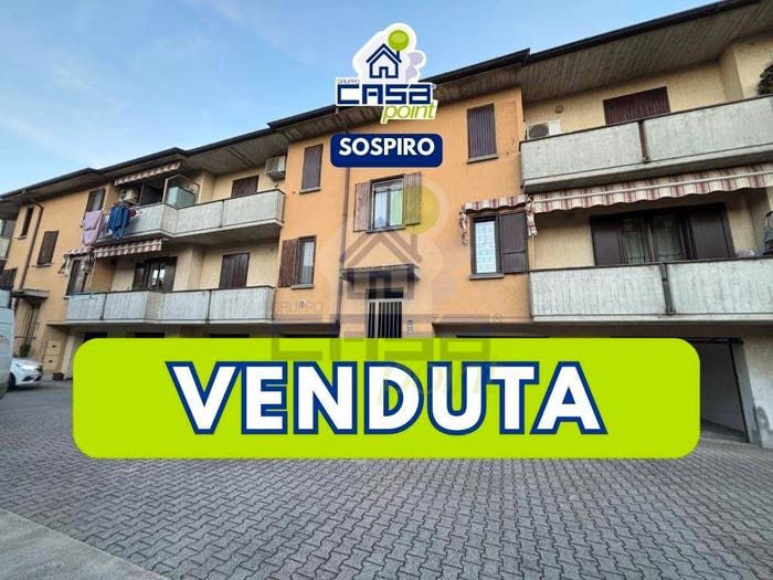 Appartamento trilocale in vendita in via marconi b, Centro, Sospiro