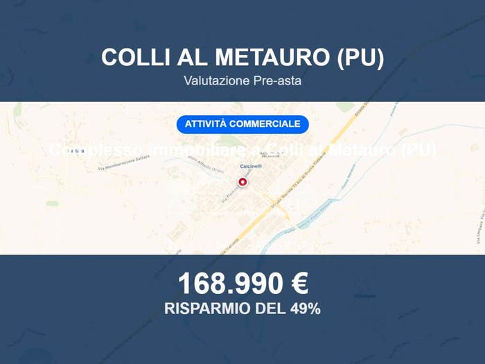 Appartamento monolocale in vendita in Via Flaminia null, Calcinelli, Colli al Metauro