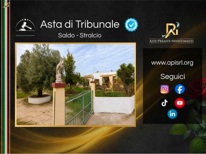 Casa con 6 locali in vendita in Contrada la Riccia, Crispiano