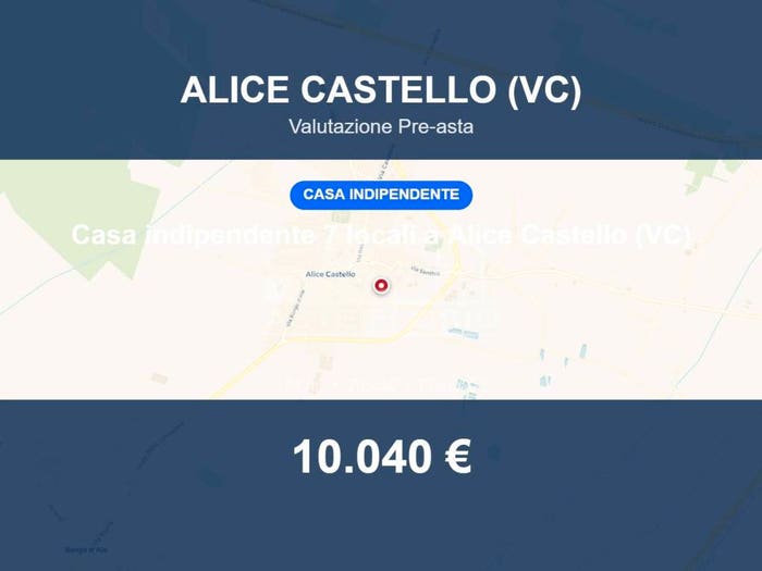 Casa con 5 locali in vendita in Via Cavour, Centro, Alice Castello