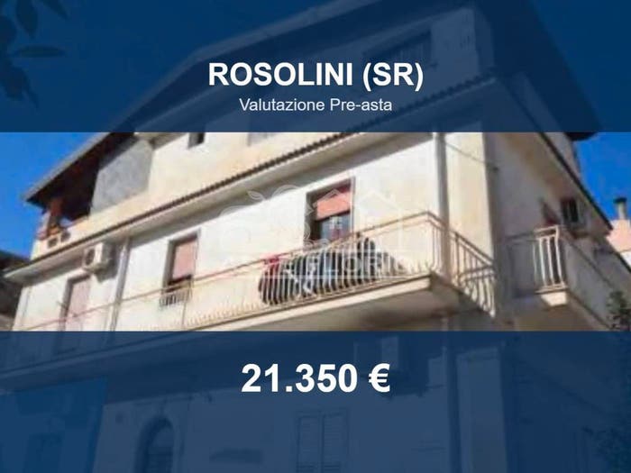 Appartamento trilocale in vendita in Via Capitano Cultrera Rosolini SR Italia, Rosolini