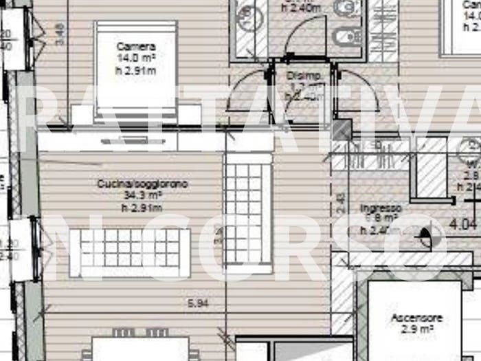 Appartamento trilocale in vendita in Colico Piano, Colico