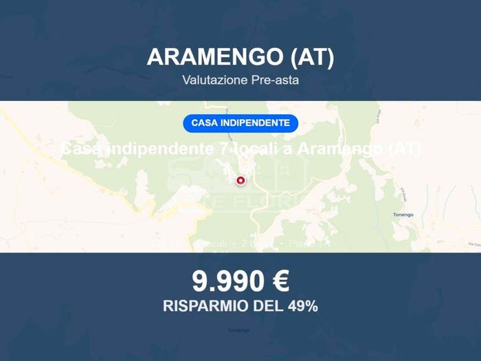 Casa trilocale in vendita in Borgata Valore, Aramengo