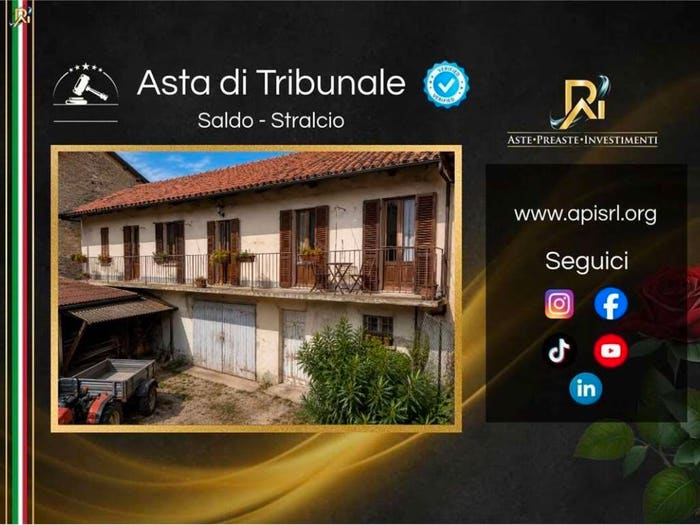 Casa con 6 locali in vendita in via Castello di Miradolo, Centro, San Secondo di Pinerolo
