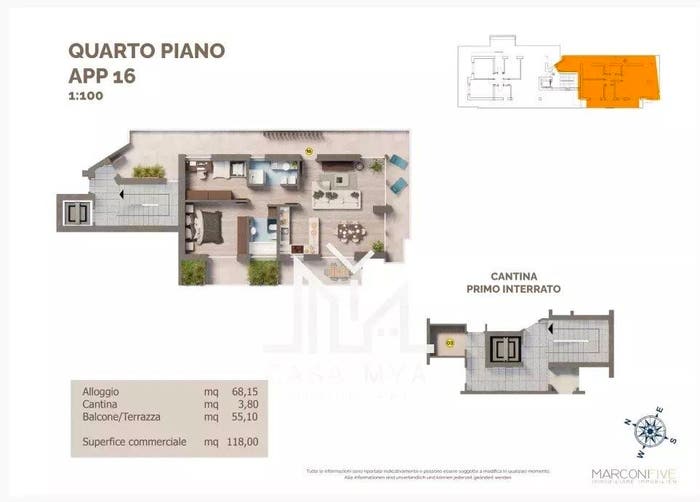 Appartamento trilocale in vendita in Gries San Quirino, Bolzano
