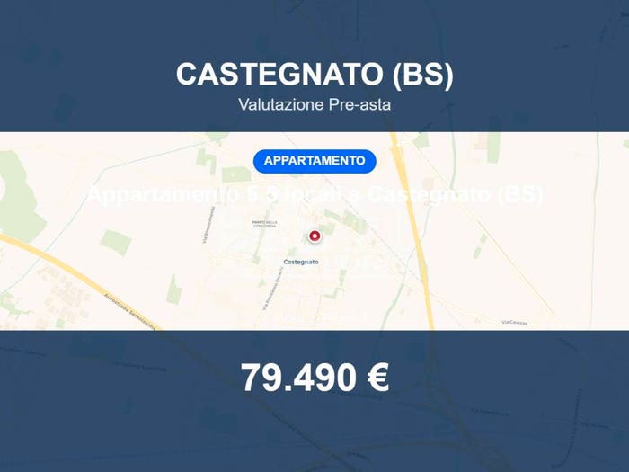 Appartamento con 5 locali in vendita in Via San Martino, Castegnato
