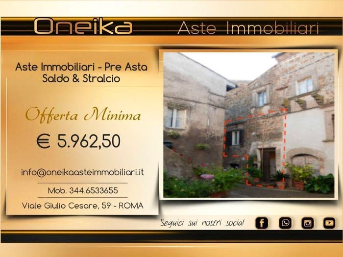 Appartamento bilocale in vendita in Corso Giuseppe Garibaldi, Mugnano, Bomarzo