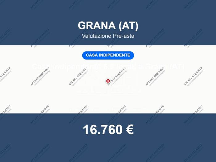 Casa con 5 locali in vendita in Via Garibaldi, Grana Monferrato