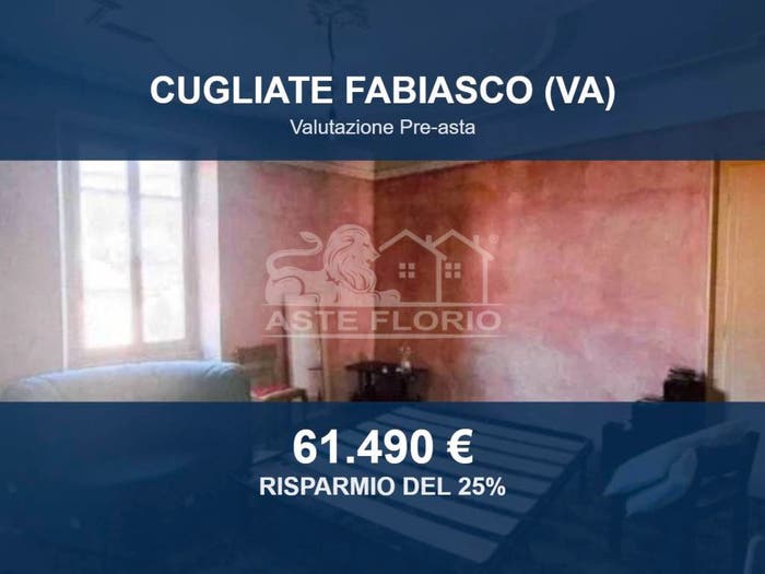 Appartamento trilocale in vendita in Via Taverna, CugliateFabiasco
