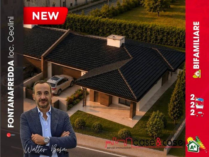 Casa trilocale in vendita in Via Torquato Tasso, Ceolini, Fontanafredda