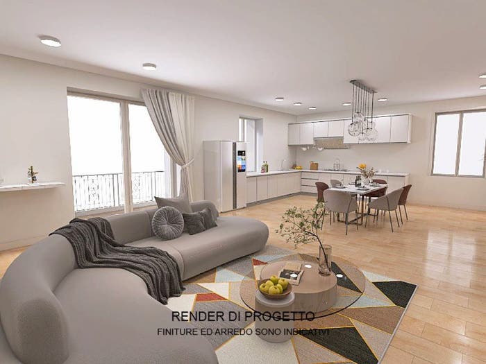 Appartamento quadrilocale in vendita in Via Valeriana, Centro, Artogne