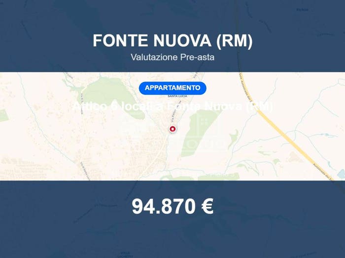 Appartamento trilocale in vendita in via Palombarese, Santa Lucia, Fonte Nuova