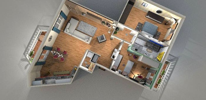 Appartamento trilocale in vendita in Via San Felice, Molassana, Genova