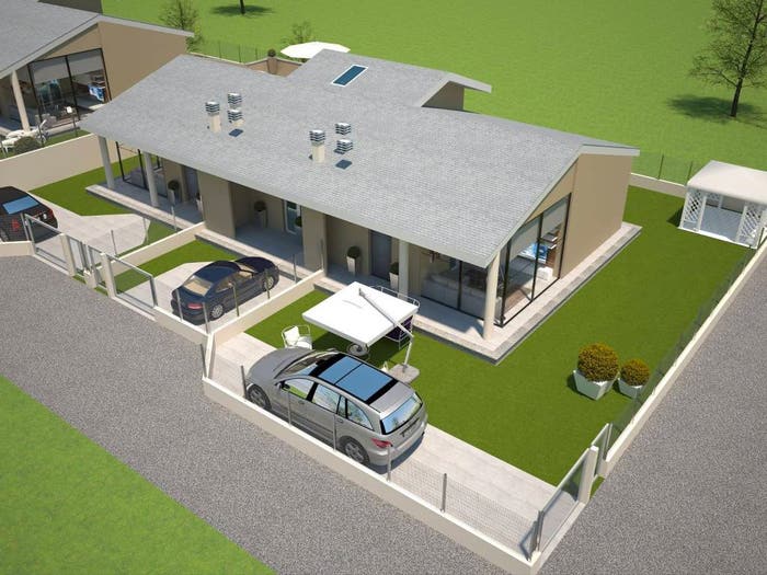Casa trilocale in vendita in Via Ledro, Campoleone Tre Colli, Aprilia