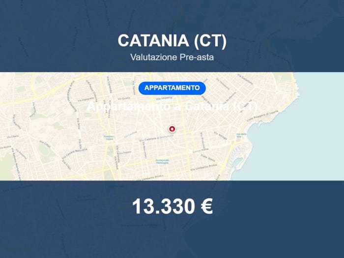 Appartamento bilocale in vendita in Via Aosta, Province Picanello, Catania