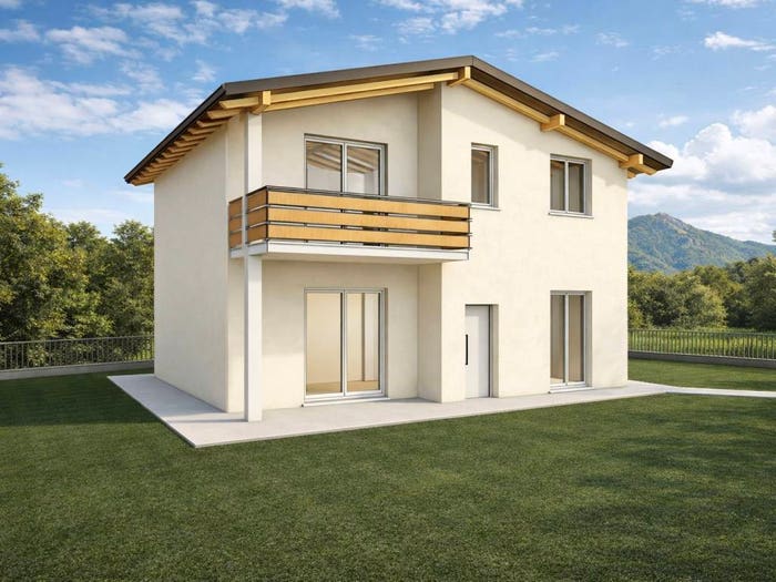 Casa quadrilocale in vendita in Via Oriolo, Centro, Nembro