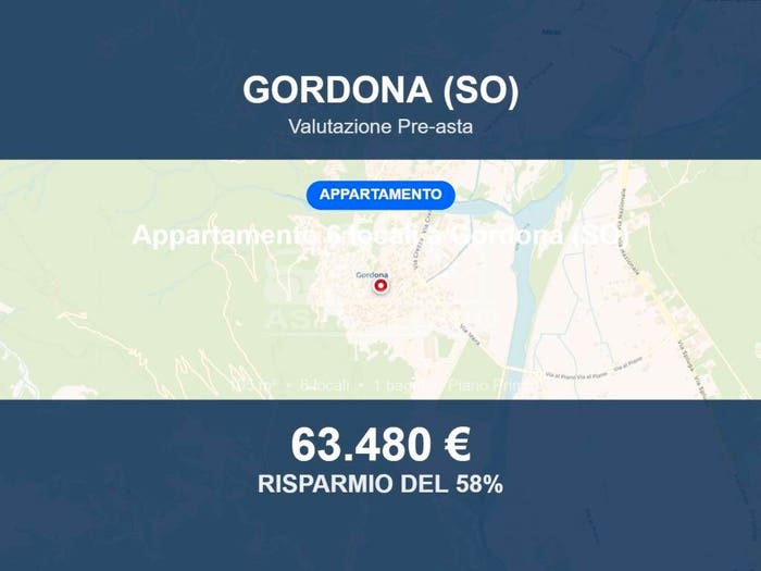 Appartamento con 6 locali in vendita in Via Roma, Centro, Gordona