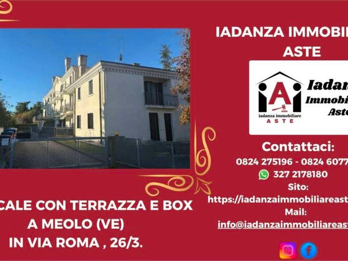 Appartamento trilocale in vendita in Via Roma, Centro, Meolo