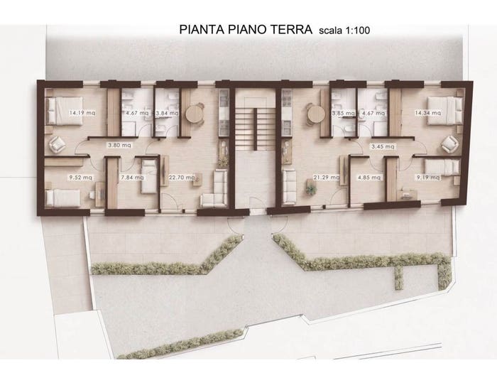 Appartamento quadrilocale in vendita in Via del Portonaccio, Centro Storico, Forlì