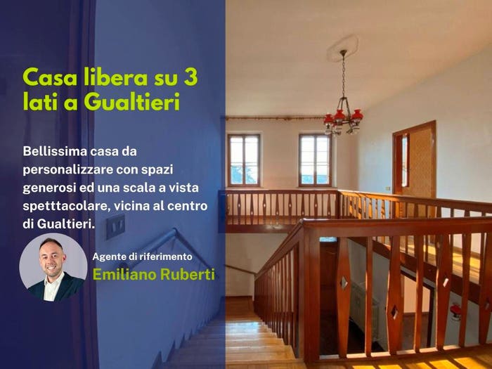 Casa quadrilocale in vendita in Via Fattori, Centro, Gualtieri
