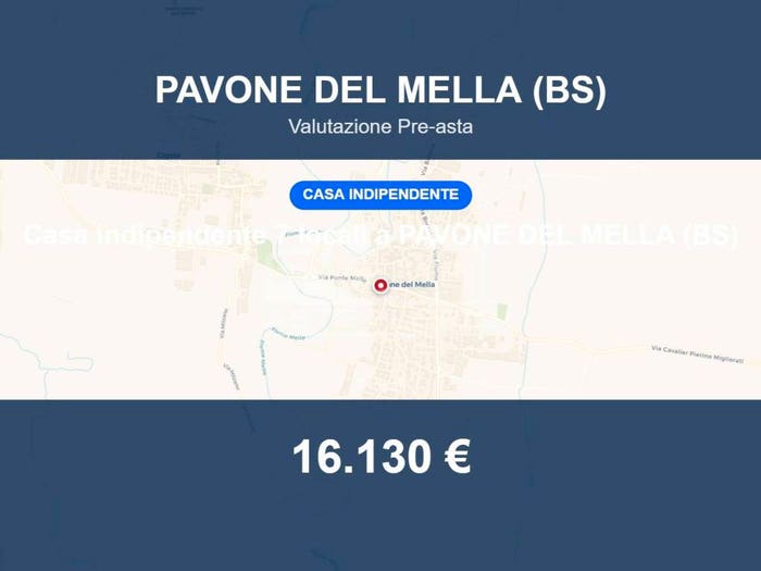 Casa con 5 locali in vendita in Piazza Umberto I, Pavone del Mella