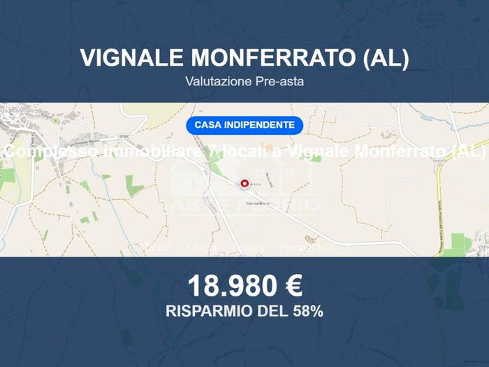 Casa con 6 locali in vendita in Località Cà Bergantino, Vignale Monferrato