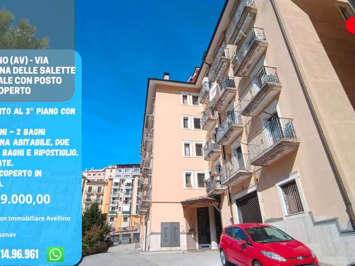 Appartamento trilocale in vendita in Via Madonna de la Salette, Emanuele II C Colombo Morelli e Silvati, Avellino