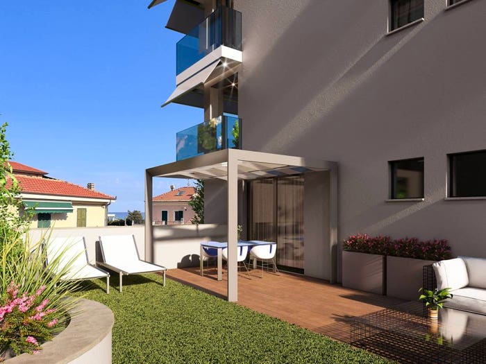 Appartamento trilocale in vendita in Via Aprile, Borgio, Borgio Verezzi