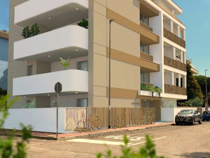 Appartamento trilocale in vendita in Via Michelangelo angolo via cimabue, Centro, Grottammare