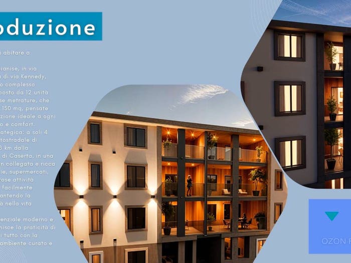 Appartamento trilocale in vendita in Via Catena, Marcianise