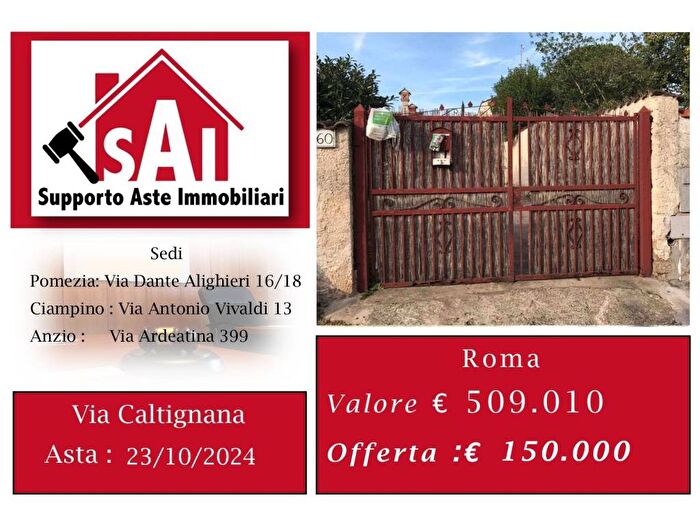 Casa con 6 locali in vendita in Via Caltignaga, Osteria Nuova, Roma