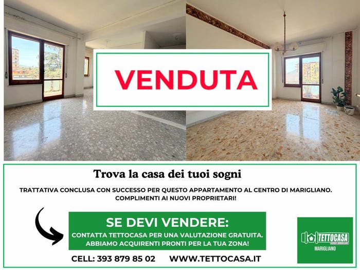 Appartamento bilocale in vendita in Centro, Marigliano