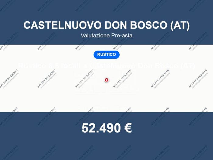 Casa quadrilocale in vendita in Frazione Nevissano, Castelnuovo Don Bosco
