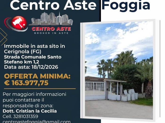 Casa con 6 locali in vendita in Strada Comunale Santo Stefano km Cerignola FG Italia, Centro, Cerignola