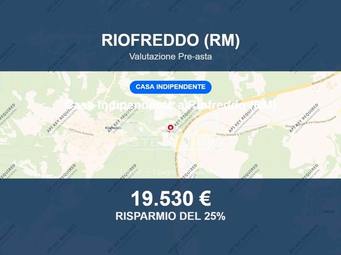 Casa trilocale in vendita in Via Provinciale SPa C, Riofreddo