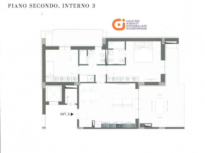 Appartamento trilocale in vendita in Via Ugolino Conti, Ostia Ponente, Roma
