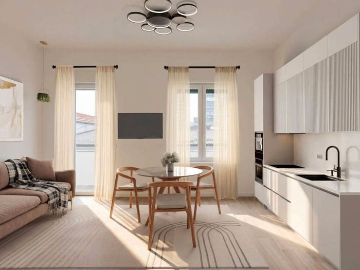 Appartamento trilocale in vendita in Via Cortina d'Ampezzo, Corvetto, Milano