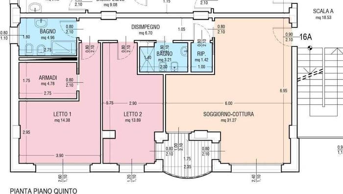 Appartamento quadrilocale in vendita in Ospedaletto, Pisa