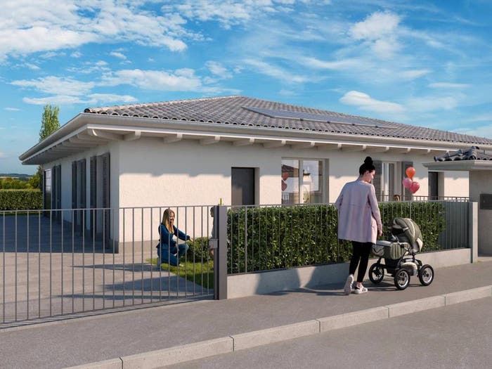 Casa trilocale in vendita in Via delle Stelle, Centro, Romano di Lombardia