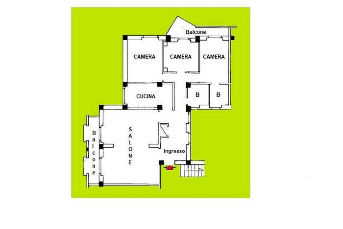 Appartamento con 5 locali in vendita in Via Tommaso da Celano, Appio Latino, Roma