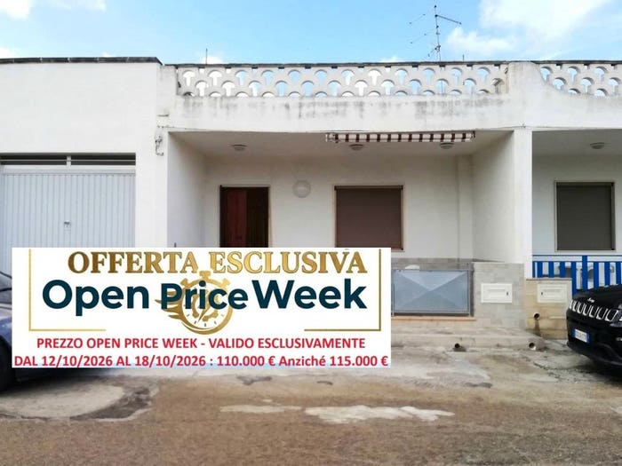 Casa quadrilocale in vendita in Via Matteo Ricci, San Foca, Melendugno