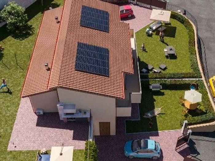 Casa quadrilocale in vendita in Strada Della Tranquillita', Centro, Magione
