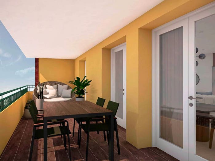 Appartamento quadrilocale in vendita in Via Luigi Tamborini, Centro, Albairate