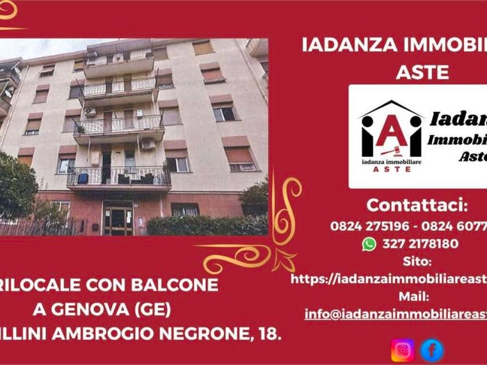 Appartamento con 5 locali in vendita in Via Villini Ambrogio Negrone, Pra', Genova