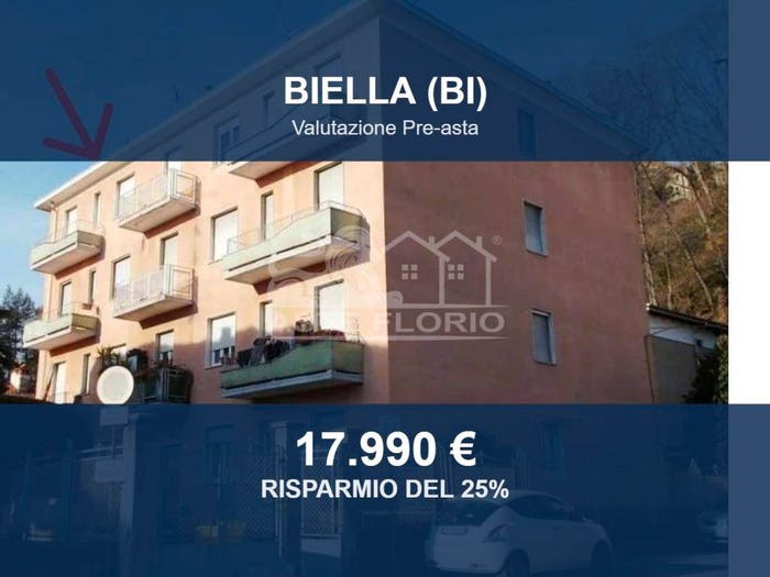 Appartamento trilocale in vendita in Via Vincenzo Gioberti, Chiavazza, Biella